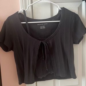 American Eagle tank top+shirt